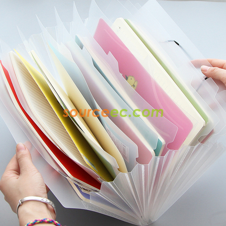 Customization Accordion File Folder with Front flap Promotional Products