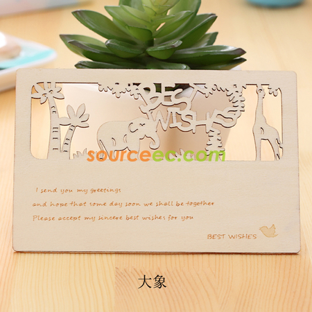 Customization Wooden Postcard Promotional Products