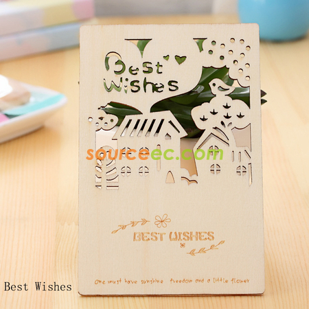 Customization Wooden Postcard Promotional Products