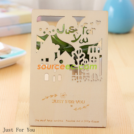 Customization Wooden Postcard Promotional Products
