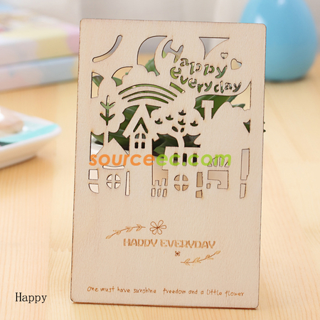 Customization Wooden Postcard Promotional Products