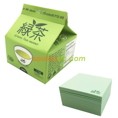 Customization Milk Box Style Memo Pads Promotional Products