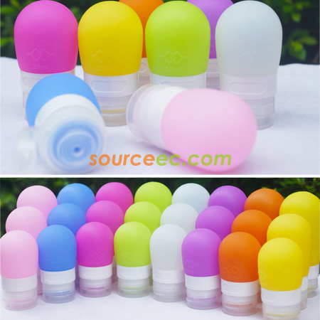 Customization Portable Soft Silicone Travel Bottle Promotional Products