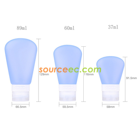 Customization Portable Soft Silicone Travel Bottle Promotional Products