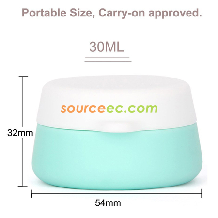 Customization Travel Silicone Cosmetic Containers Promotional Products
