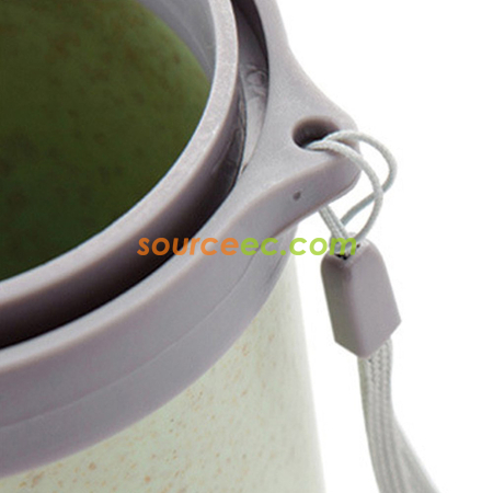 Customization 3 in 1 Wheat Stalk Travel Wash Cup Promotional Products