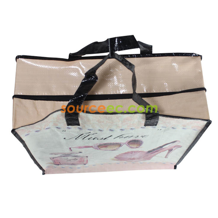 Customization Large Zipper Storage Bag Promotional Products