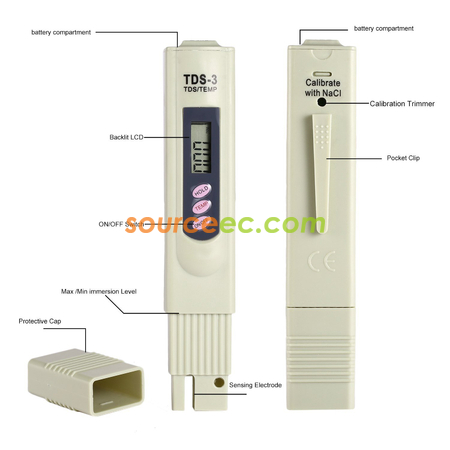 Customization Tds Meter Digital Water Tester Promotional Products