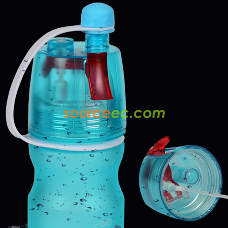Customization 600ML Spray Water Bottle Promotional Products