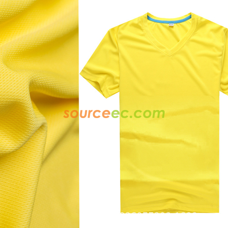 Customization Quick-dry V-neck T-shirt  Promotional Products