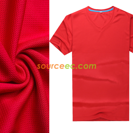 Customization Quick-dry V-neck T-shirt  Promotional Products