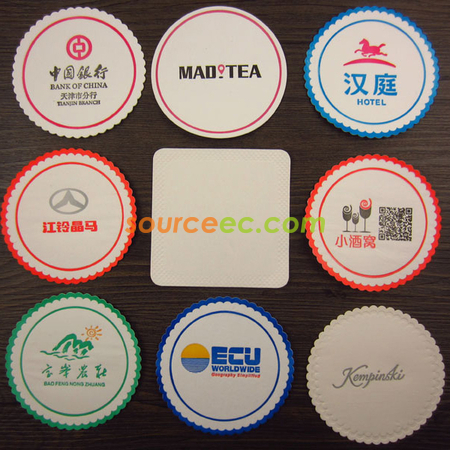 Customization Paper Coaster Promotional Products