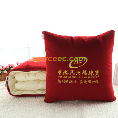 Customization Car Pillow Blanket Promotional Products