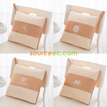 Customization Car Pillow Blanket Promotional Products