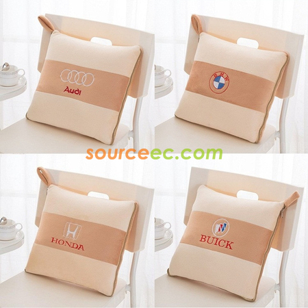 Customization Car Pillow Blanket Promotional Products