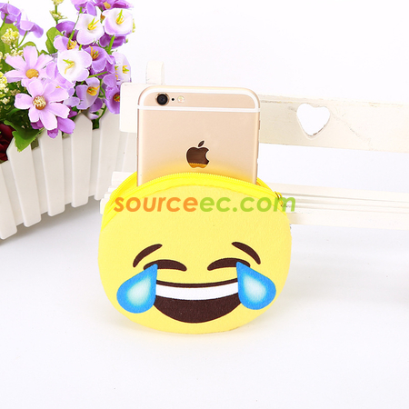 Customization Emoji Emoticon Pouch Promotional Products