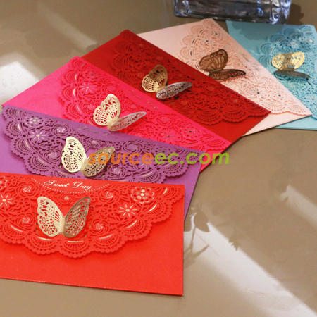 Customization Hollow Red Pocket Promotional Products