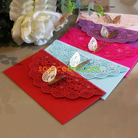 Customization Hollow Red Pocket Promotional Products