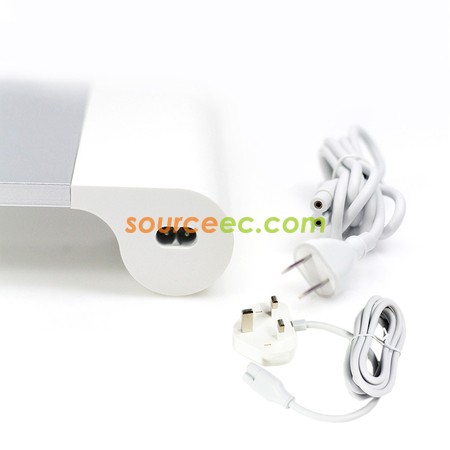 Customization Aluminum Monitor Stand Riser with 4 USB Charging Ports  Promotional Products