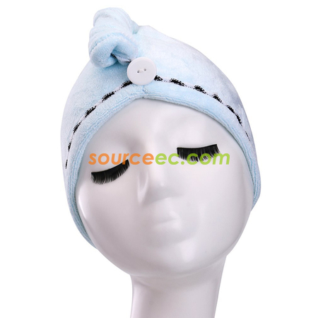 Customization Microfiber Dry Hair Hat/Hair Drying Towel Promotional Products
