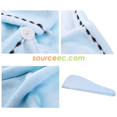 Customization Microfiber Dry Hair Hat/Hair Drying Towel Promotional Products