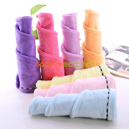 Customization Microfiber Dry Hair Hat/Hair Drying Towel Promotional Products