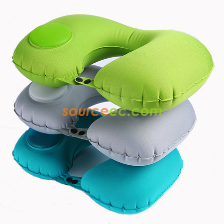 Customization Press Inflatable U-shaped Pillow Promotional Products