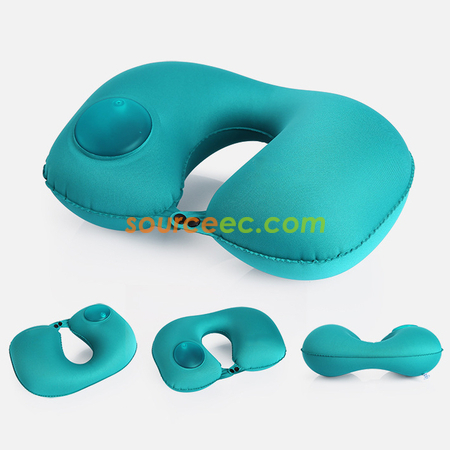 Customization Press Inflatable U-shaped Pillow Promotional Products