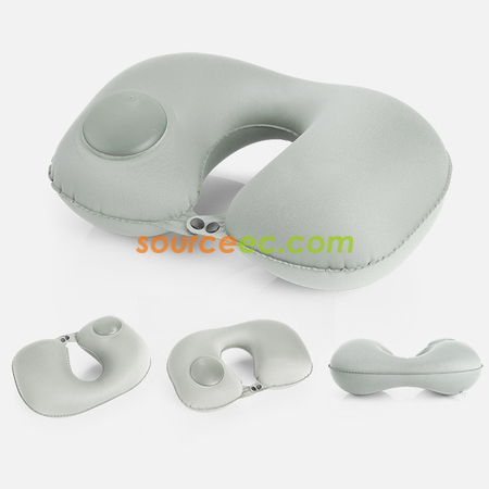 Customization Press Inflatable U-shaped Pillow Promotional Products