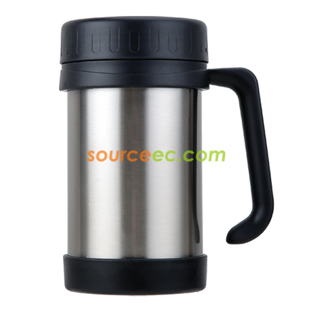 Customization 500ML Vacuum Stainless Steel Travel Mug with Handle Promotional Products