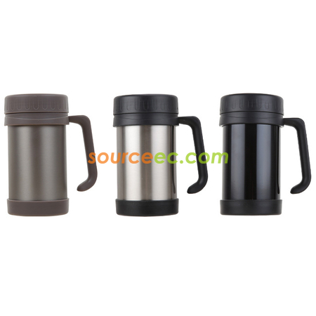 Customization 500ML Vacuum Stainless Steel Travel Mug with Handle Promotional Products