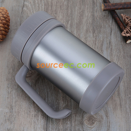Customization 500ML Vacuum Stainless Steel Travel Mug with Handle Promotional Products