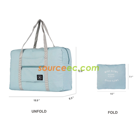 Customization Travel Foldable Waterproof Tote Bag Promotional Products