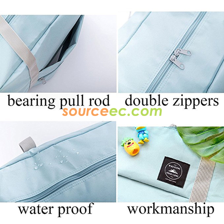 Customization Travel Foldable Waterproof Tote Bag Promotional Products