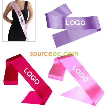 Customization Pageant Sash Banner Promotional Products