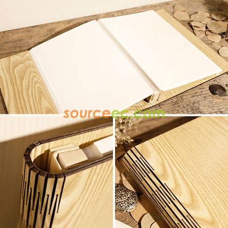 Customization DIY Wood Cover Photo Album Promotional Products