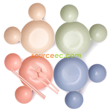 Customization Wheat Straw Bowl Dinnerware Promotional Products