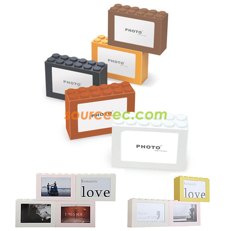 Customization Building Block Photo Frame Promotional Products