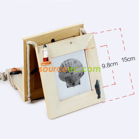 Customization Hang-on Wooden Photo Frame Promotional Products