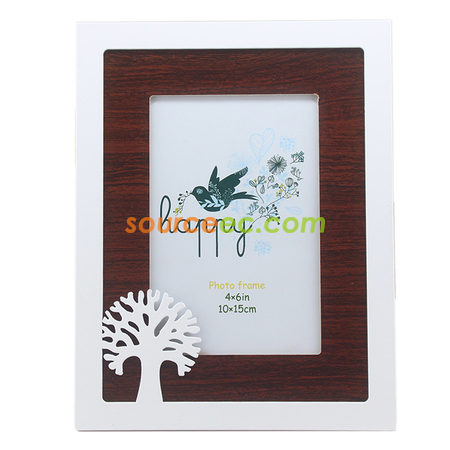 Customization Hollow Wooden Photo Picture Frame  Promotional Products
