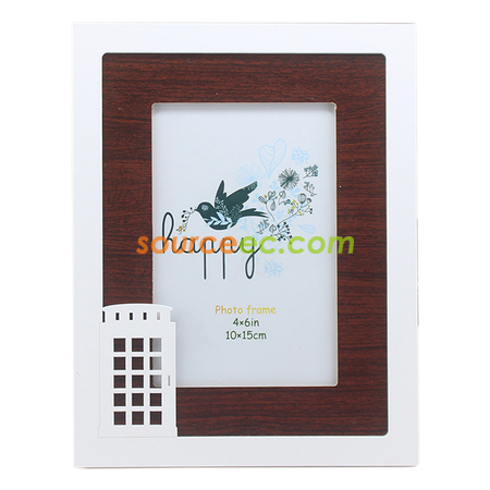 Customization Hollow Wooden Photo Picture Frame  Promotional Products