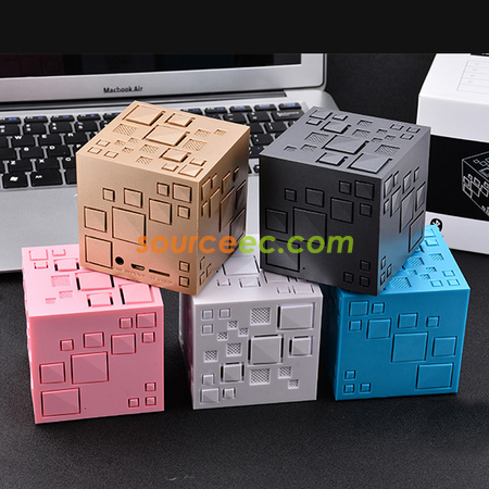 Customization Bluetooth Speaker Cube Promotional Products