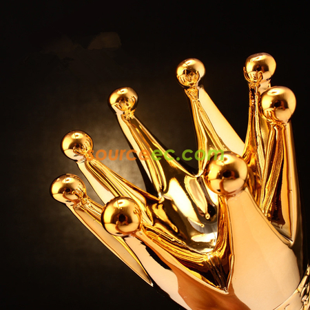 Customization Resin Crown Crystal Trophy Promotional Products