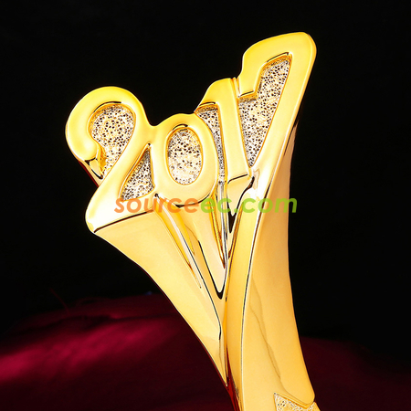 Customization Top 2017 Resin Crystal Trophy Promotional Products