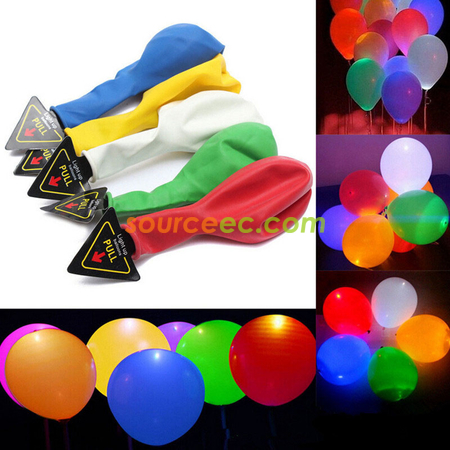 Customization LED Light up Balloons Promotional Products