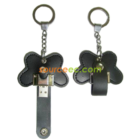 Customization Leather USB Flash Drive Promotional Products