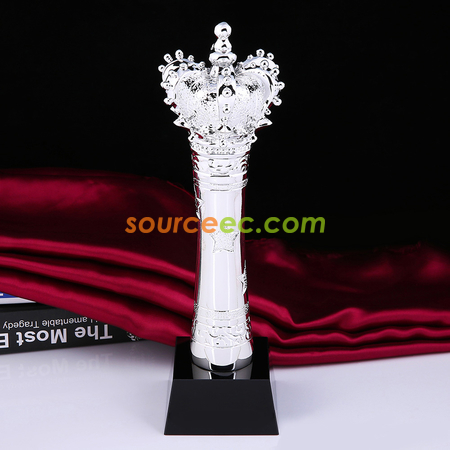 Customization Resin Crown Crystal Trophy Promotional Products