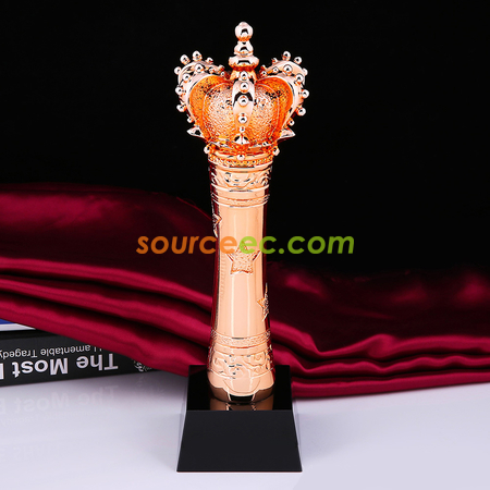 Customization Resin Crown Crystal Trophy Promotional Products