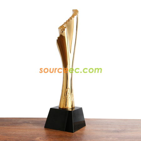 Customization The Way Up Resin Crystal Trophy Promotional Products