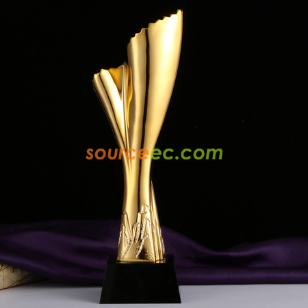 Customization The Way Up Resin Crystal Trophy Promotional Products
